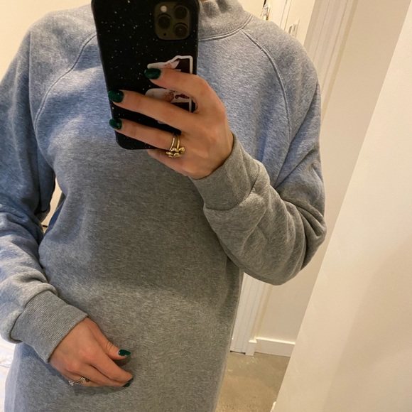 TNA extra long mock neck sweatshirt - Picture 3 of 5